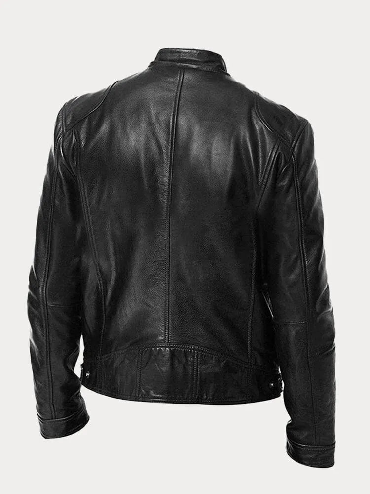 James - Men's casual leather jacket