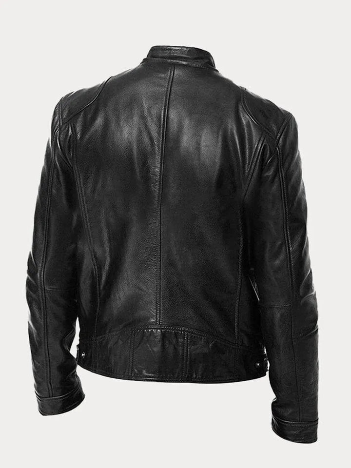 James - Men's casual leather jacket