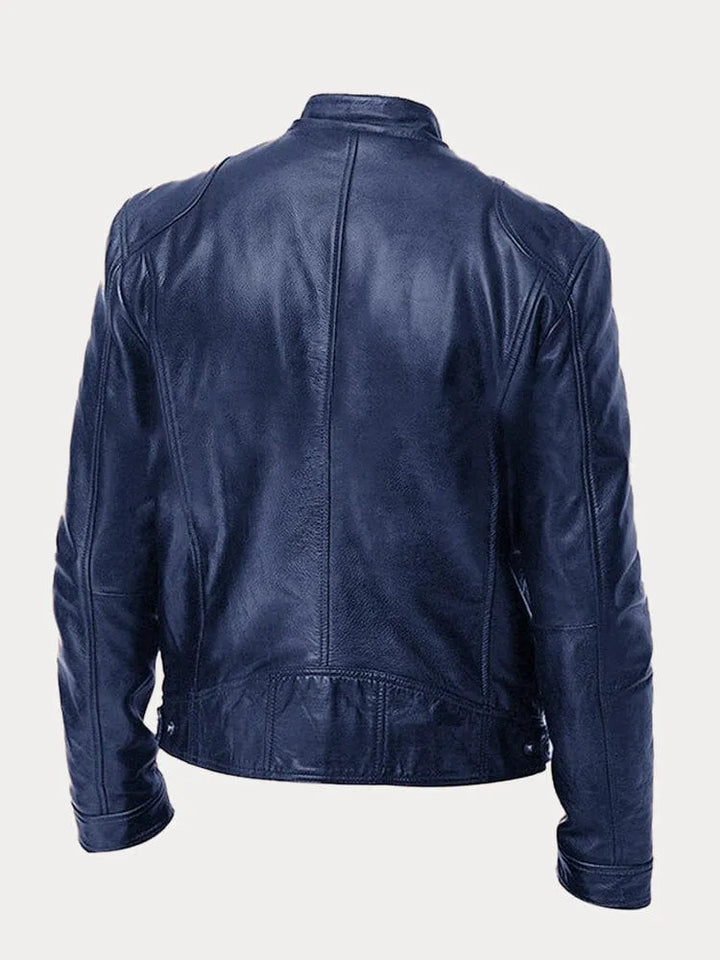 James - Men's casual leather jacket