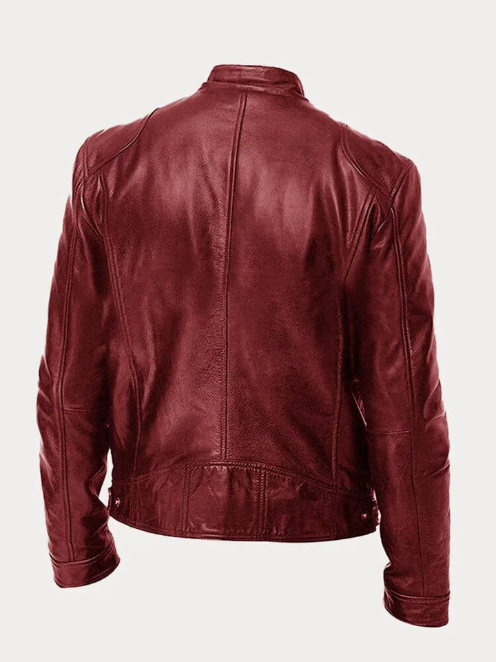 James - Men's casual leather jacket