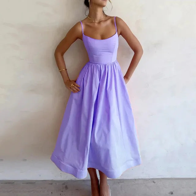 Isanette - Spaghetti strap dress