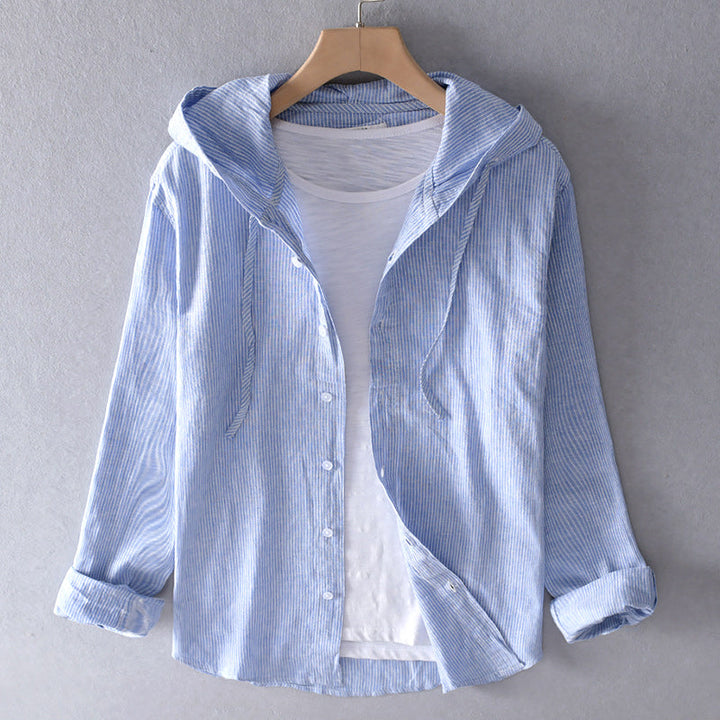 Miky - Luxurious hoodie blouse