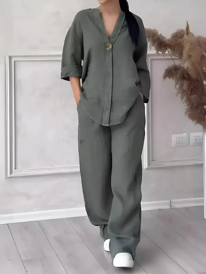 Juliette - Casual Linen Set