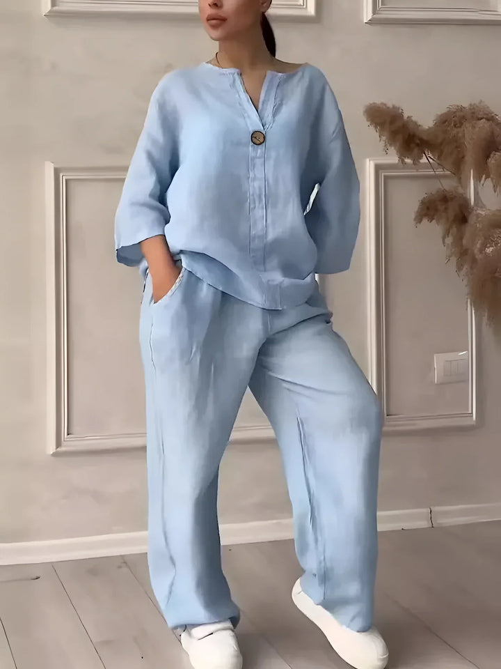 Juliette - Casual Linen Set