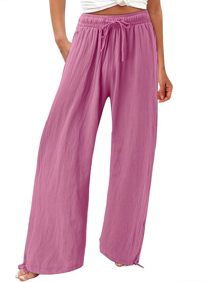 Anja - High-Waisted Wide-Leg Pants