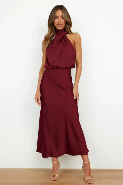 Valirene - Off-Shoulder Midi Dress