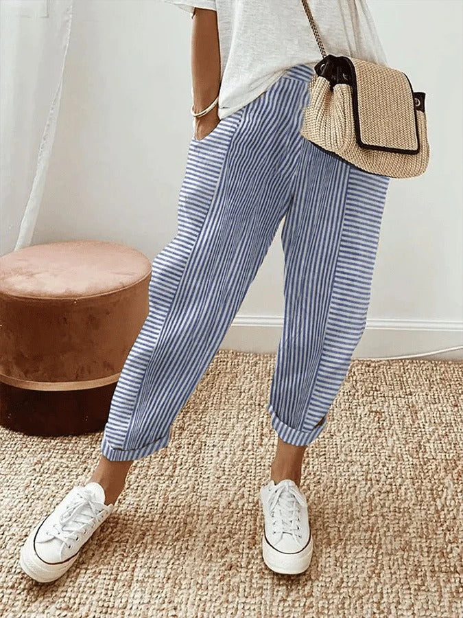 Julia - Striped Trousers