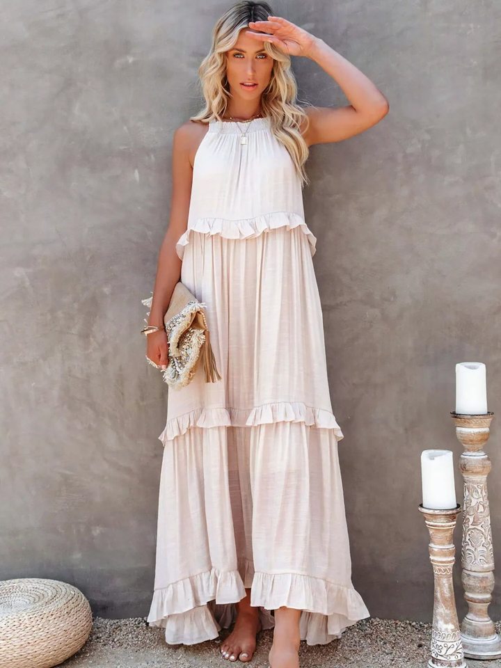 Stella - Ruffle Breeze Maxi Dress