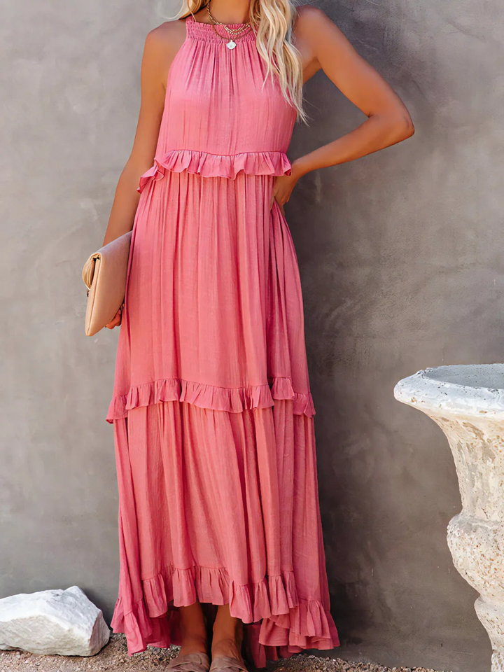 Stella - Ruffle Breeze Maxi Dress