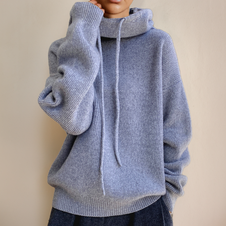 Isa - Merino wool turtleneck jumper