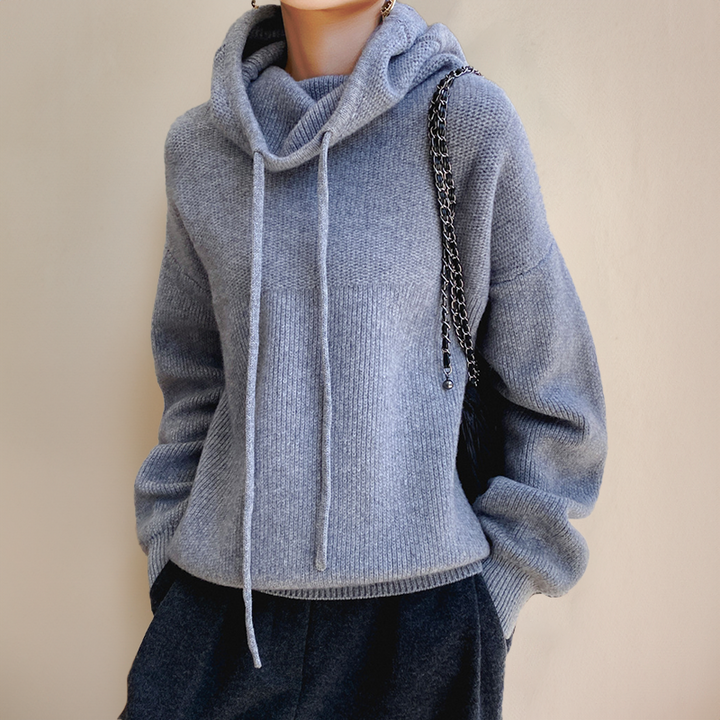 Isa - Merino wool turtleneck jumper