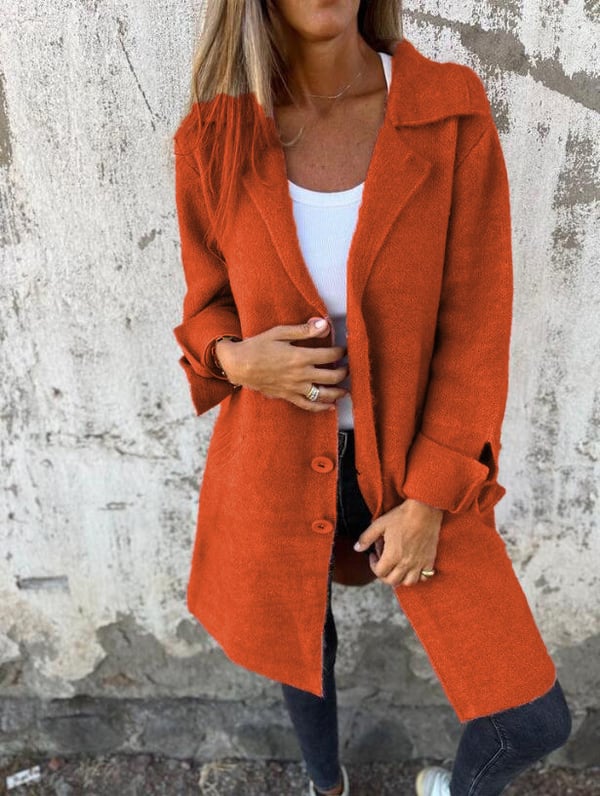 Liz - Casual Single-breasted Coat