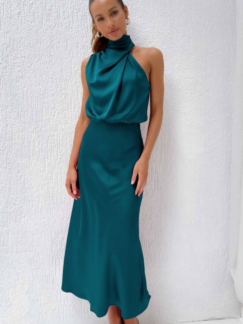 Latisha - Elegant Silk Dress