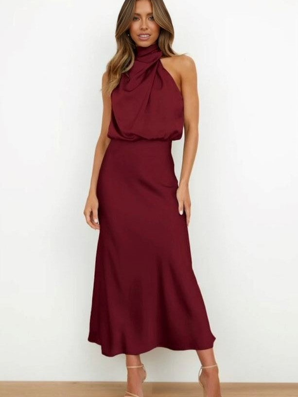 Latisha - Elegant Silk Dress