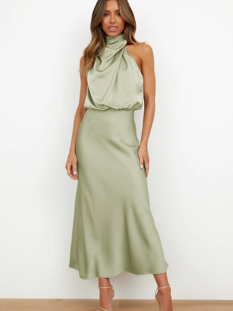 Latisha - Elegant Silk Dress