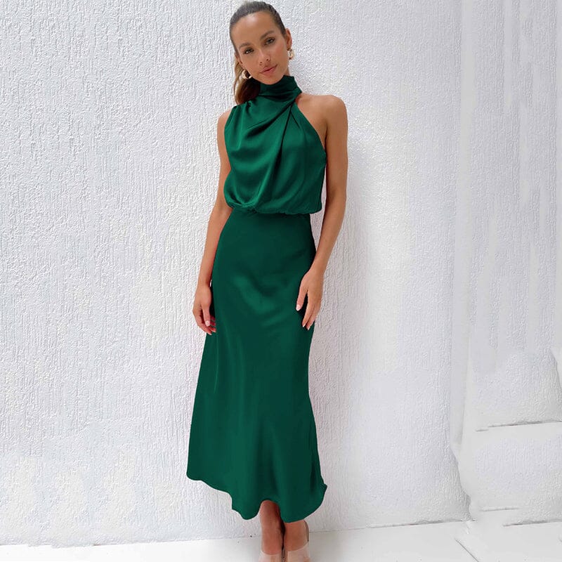 Latisha - Elegant Silk Dress