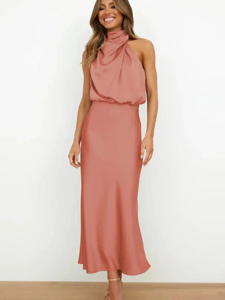 Latisha - Elegant Silk Dress