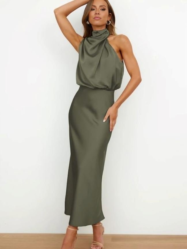 Latisha - Elegant Silk Dress