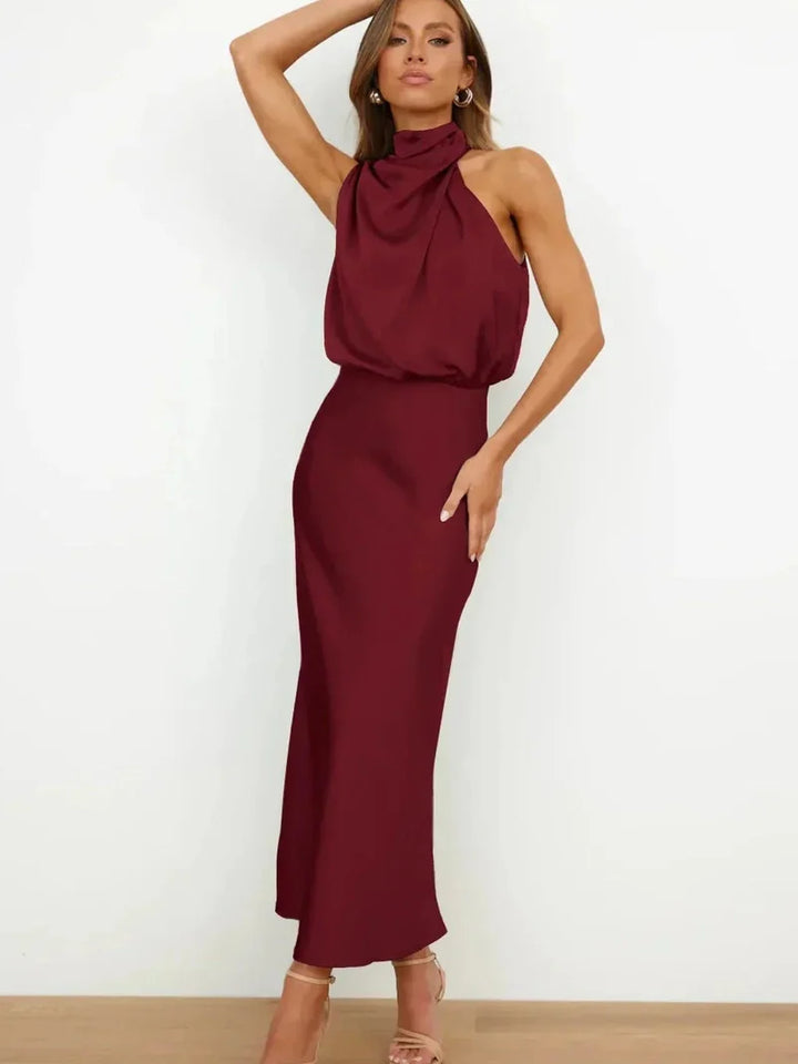 Latisha - Elegant Silk Dress