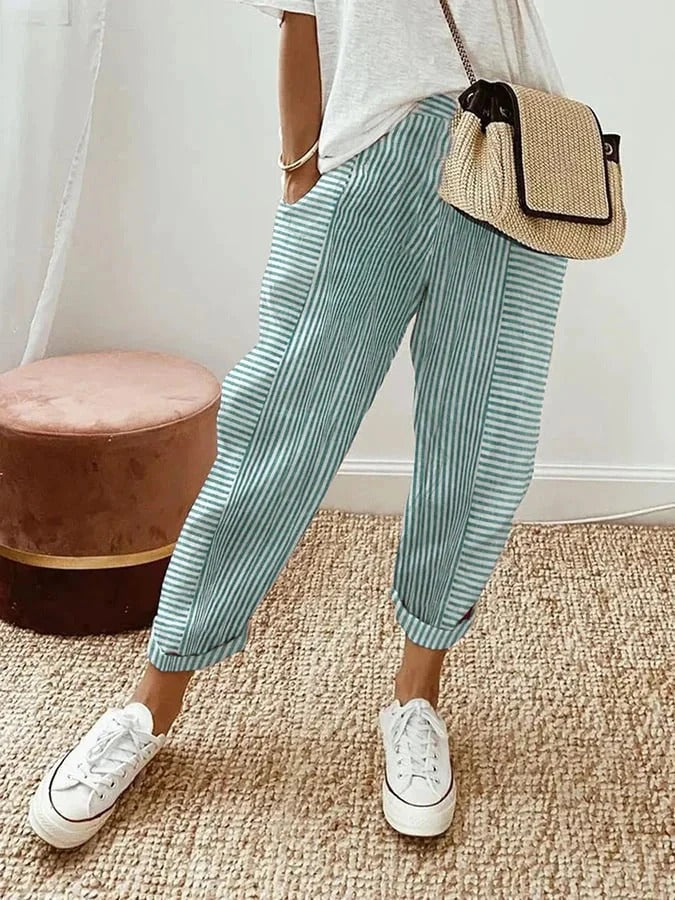 Julia - Striped Trousers