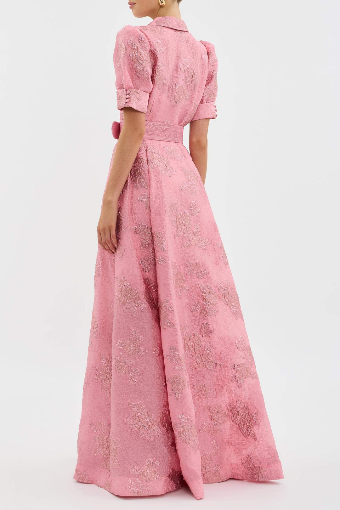 Ineke - Short Puff Sleeves Dress