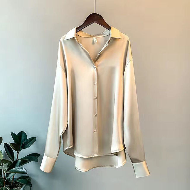 Yara - Women's satin blouse