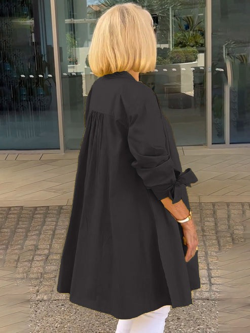 Janneke - Long Cotton Coat