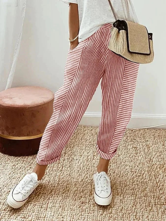 Julia - Striped Trousers