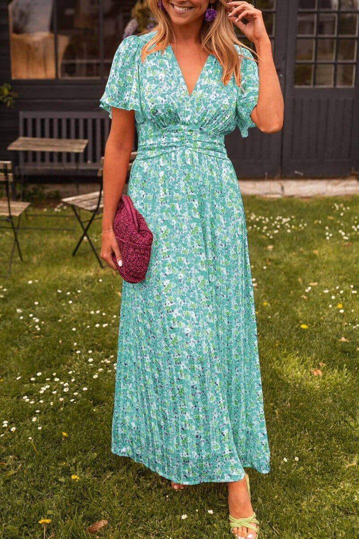 Steffie - Elegant V-neck Maxi dress