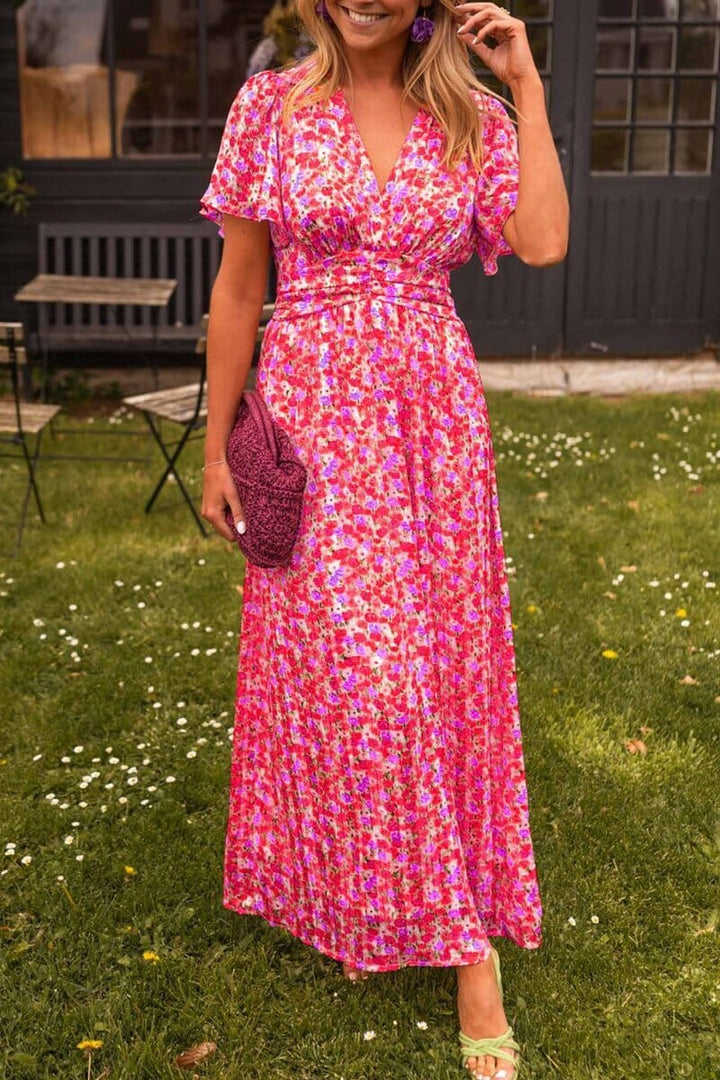 Steffie - Elegant V-neck Maxi dress
