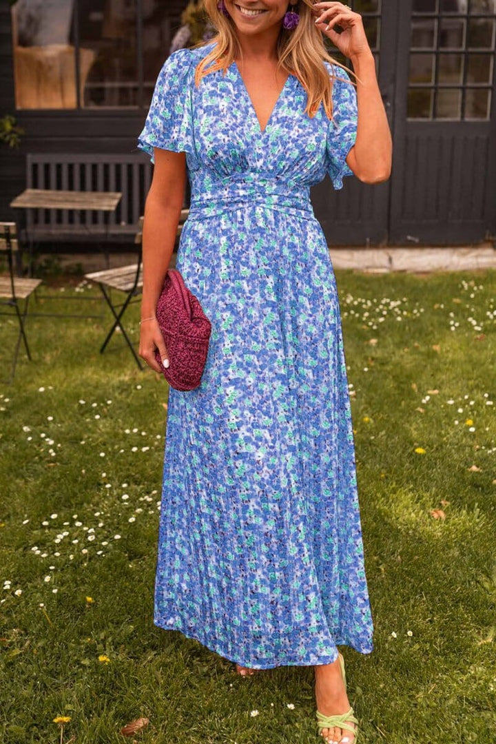 Steffie - Elegant V-neck Maxi dress