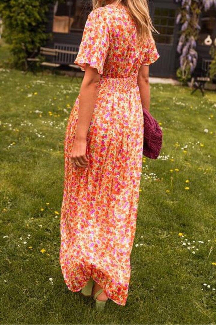 Steffie - Elegant V-neck Maxi dress