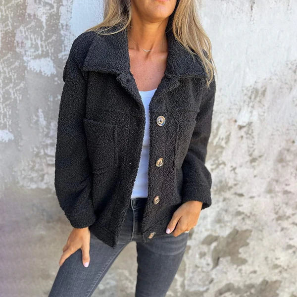 Lindsey - Short Jacket with Lapels