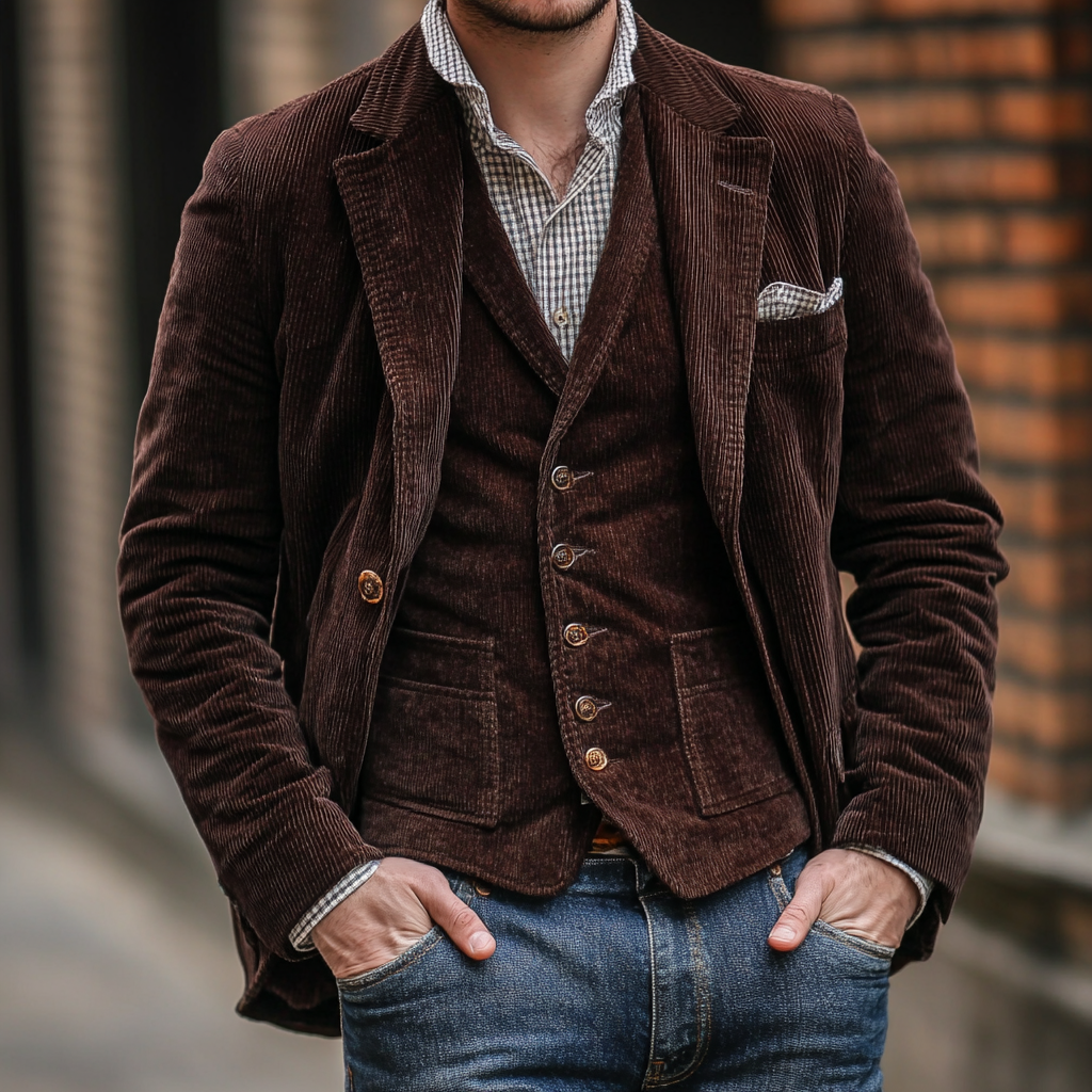 Fabricio - Classic blazer and waistcoat