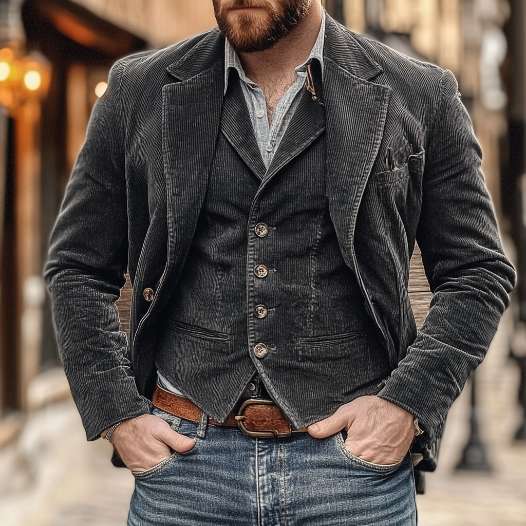 Fabricio - Classic blazer and waistcoat