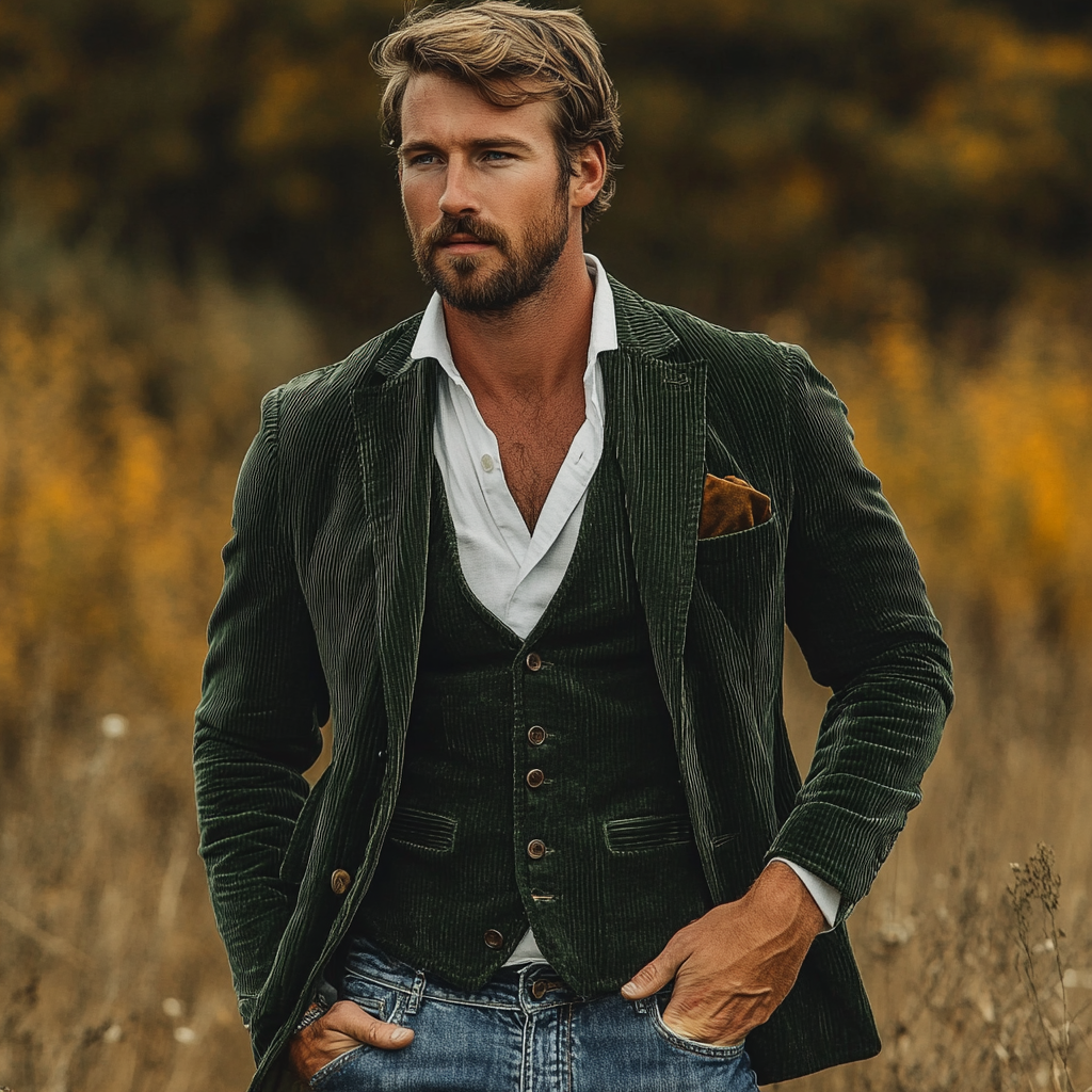 Fabricio - Classic blazer and waistcoat