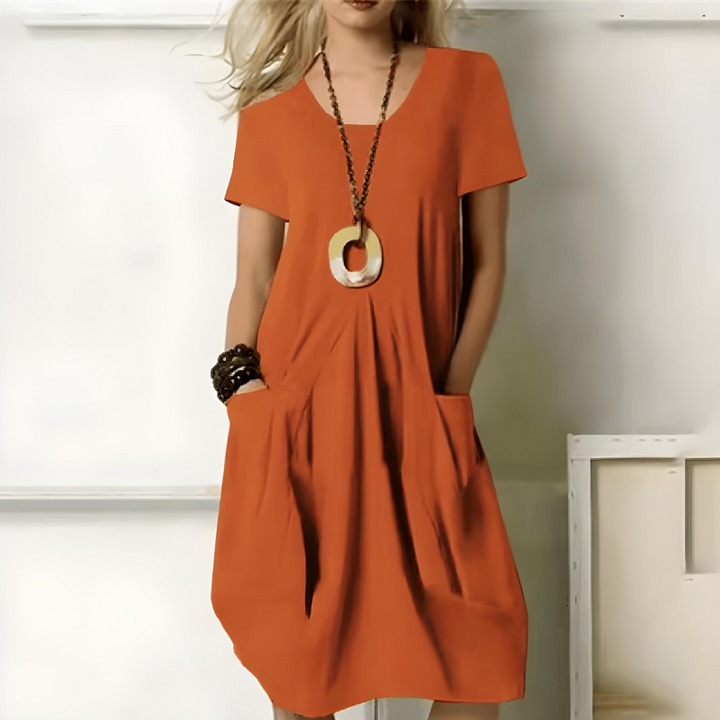 Mari - Stylish Dress with Belly Coverage