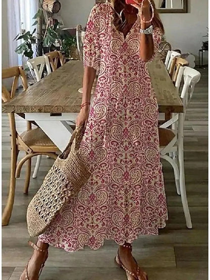 Ivie – Bohemian Maxi Dress