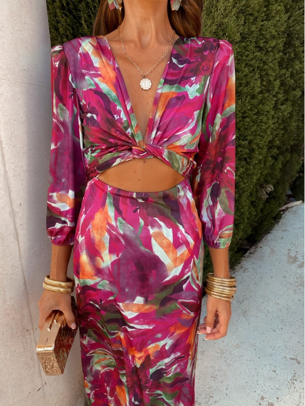 Lily - Elegant Dress with Cut-Out