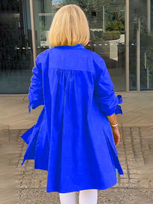 Janneke - Long Cotton Coat