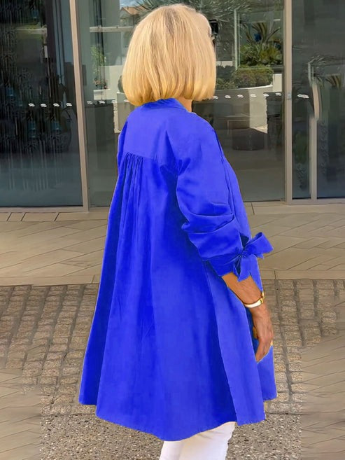 Janneke - Long Cotton Coat